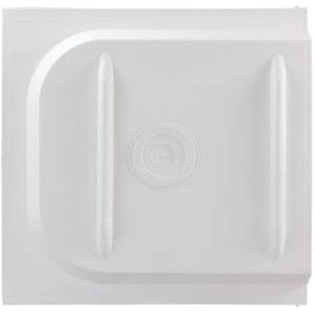 Jr Products JR PRODUCTS 11165 Exterior Hardware RV 12 in. Door Slider; White J45-11165